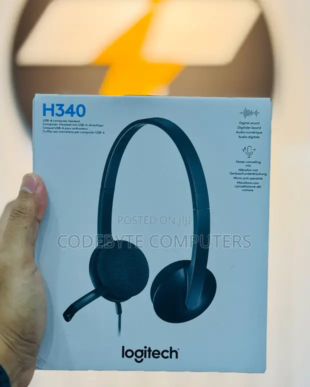 Logitech H340 USB Computer Headset - 1
