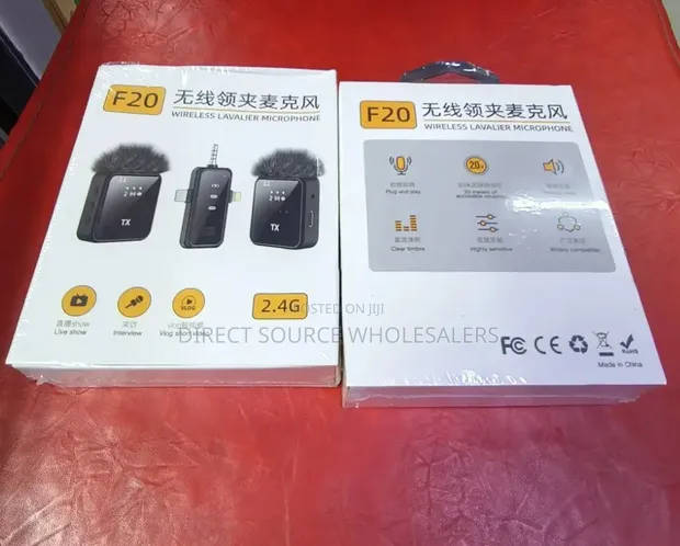F-20 Wireless Lapel Microphone - 1