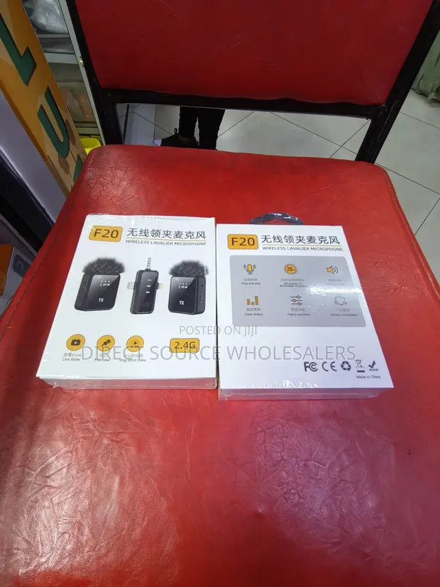 F-20 Mini Wireless Lavalier Microphone - 1