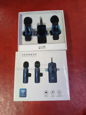 K15 Wireless Lavalier Microphone - Brand New
