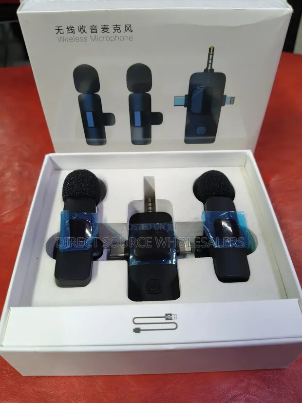 K15 Wireless Lapel Microphone - Clear Sound - 1