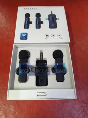 K15 Wireless Lavalier Microphone for Content Creators