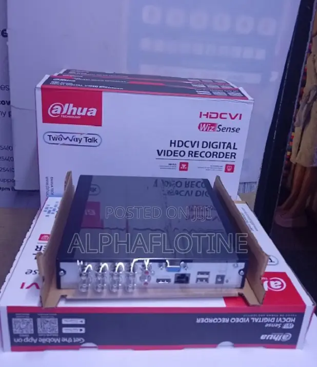 Dahua 4-Ch Two-Way Audio DVR CCTV System - 1