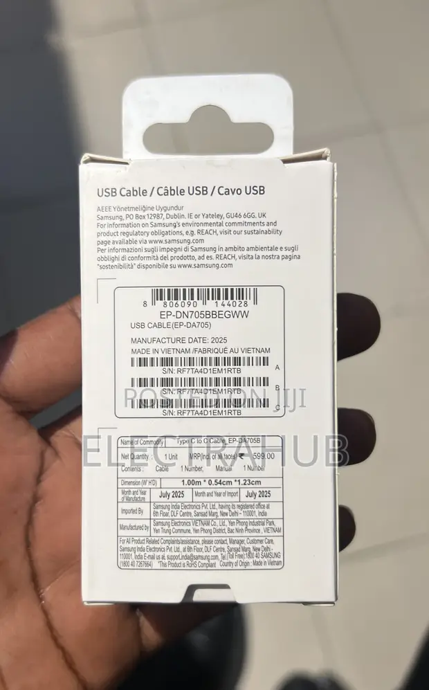 Samsung USB-C to C Cable 5A 1m - 1