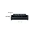 Black Office Sofa Set - 2