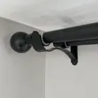 Black Matte Juakali Curtain Rod - 2