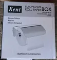 Kent Stainless Steel Covered Toilet Paper Holder - 1