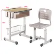 Adjustable Kids Study Desk and Chair Set - 5