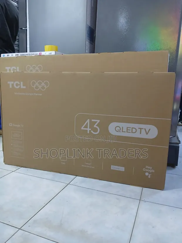 TCL 43 Inch QLED Smart Google TV - Full HD 43S5K - 1
