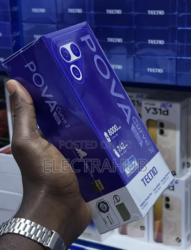 New Tecno Pova Curve 2 5G 256GB Gray - 1