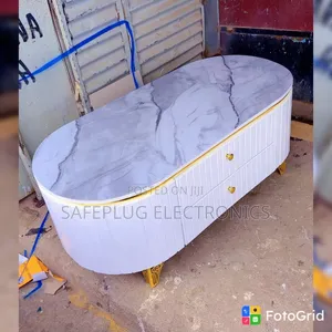 Modern Coffee Table - Oval Living Room Centre Table