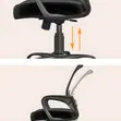 Black Mesh Clerical Office Chair - 1