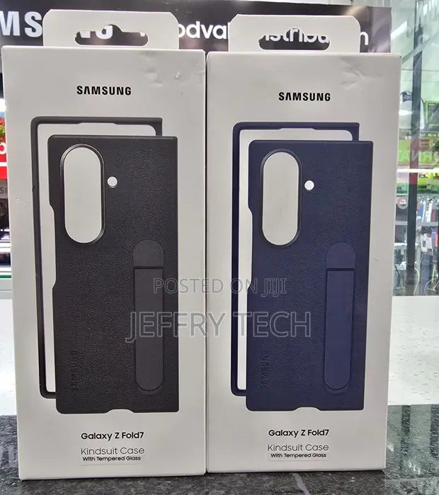 Samsung Galaxy Z Fold 7 Official Silicone Case with Stand - 1