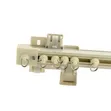 White Straight Aluminum Curtain Rails - 2