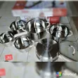 12pc Bominox Stainless Steel Cookware Set - New Arrival - 2