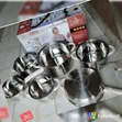 Bominox 12-Piece Stainless Steel Cookware Set - Induction Ready - 2