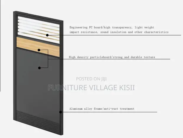4-Person Office Workstation Desk - 1