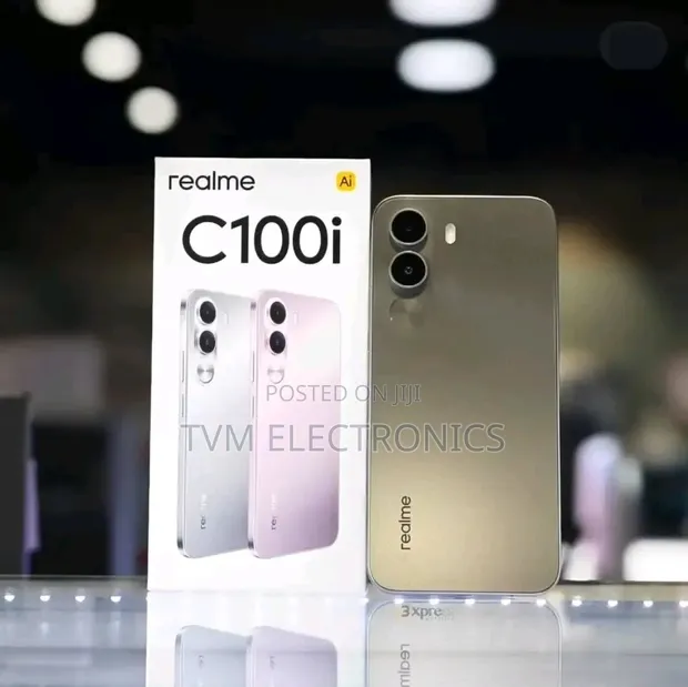 New Realme C100i 64GB Black - 1
