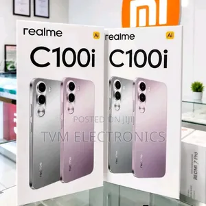 New Realme C100i 64GB Black