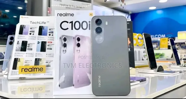 New Realme C100i 128GB Gray - 1