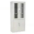 2-Door Metallic Office Cabinet - White - 2