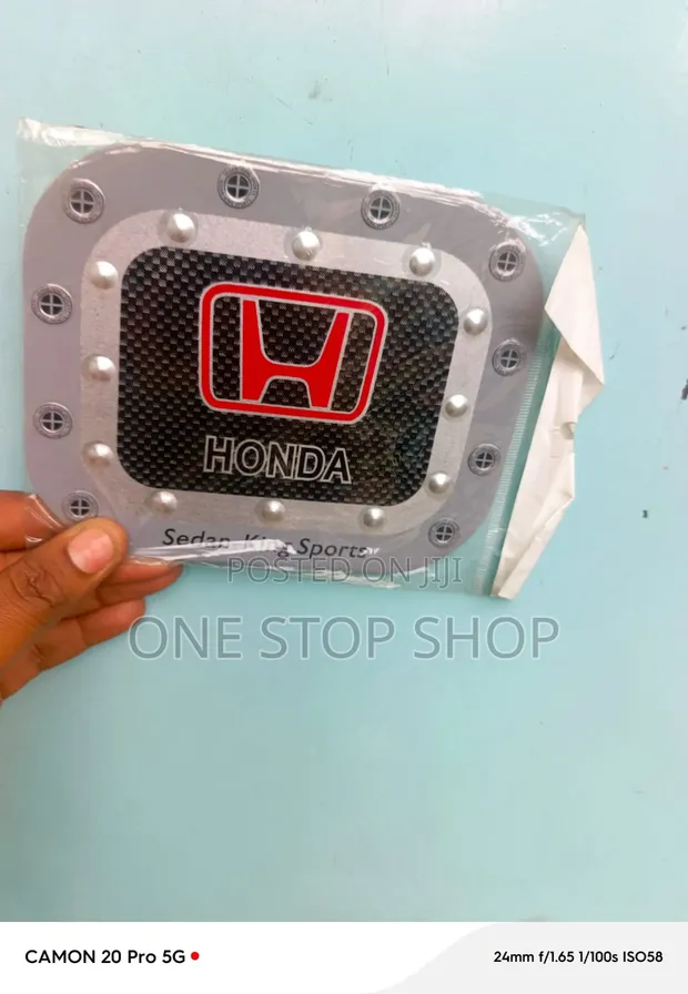 Honda Fuel Door Flap Sticker - Race Inspired - 1