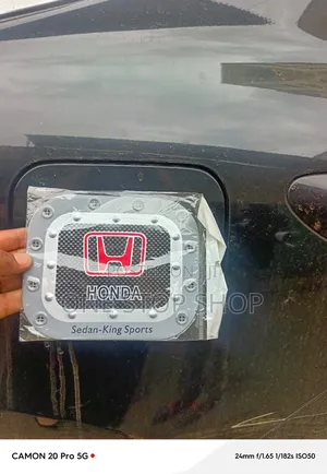 Honda Fuel Door Flap Sticker - Race Inspired