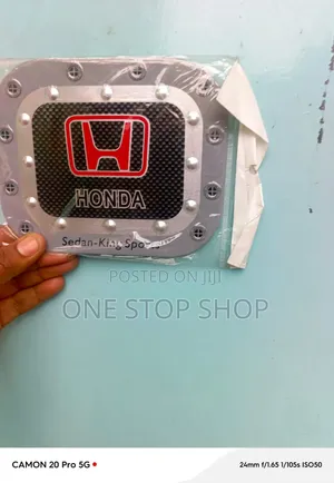 Honda Carbon Fiber Style Fuel Tank Sticker