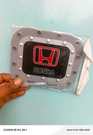 Honda Fuel Tank Cover Sticker & Faux Rivet Styling Accents