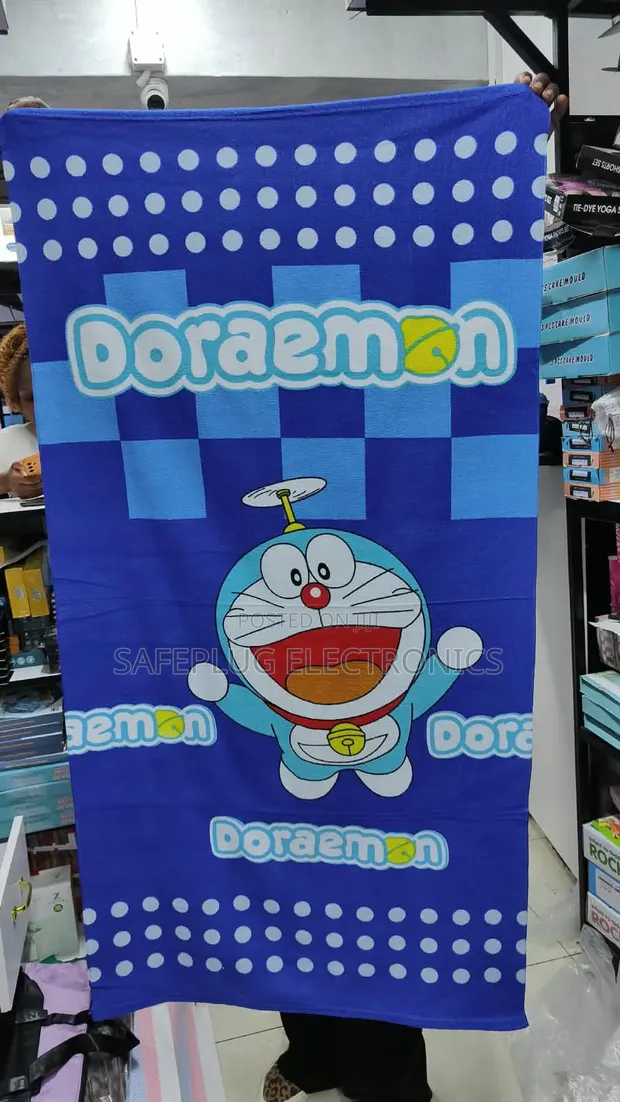 Vitambaa vya Kuoga vya Picha za Katuni - 70x140cm - 1