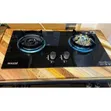 Bolesi 2-Burner Gas Hob with Sensor and Wok Burner - 1