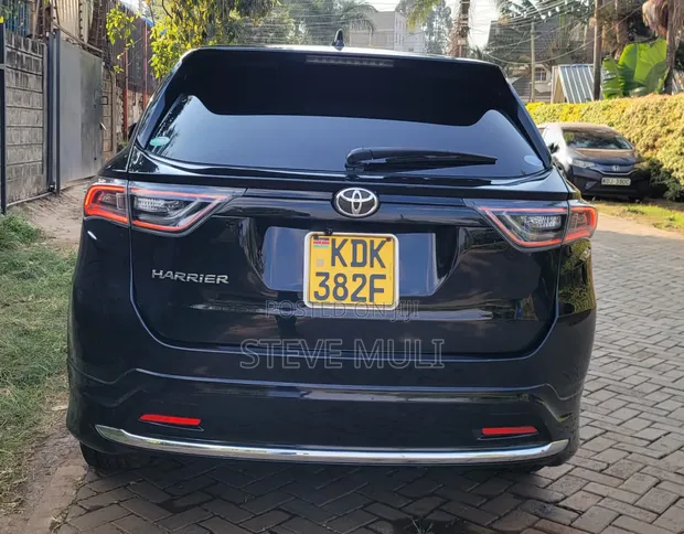 Toyota Harrier 2016 Matt Black - 1