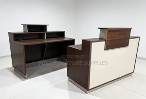 Dawati la Mapokezi la Kisasa na Kaunta Iliyoinuliwa