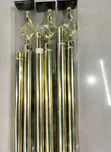 Durable Quality Bronze and Gold Adjustable Curtain Rods - 1