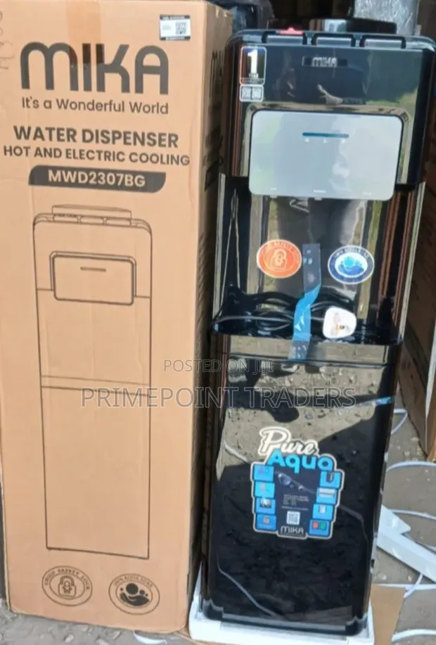 Mika MWD2307BG 3-Tap Water Dispenser - Hot, Normal & Electric Cooling - 1