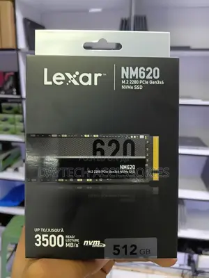 Lexar NM620 512GB M.2 PCIe Gen3x4 NVMe SSD