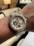 Grey Automatic Hublot Big Bang Skeleton Watch - 2