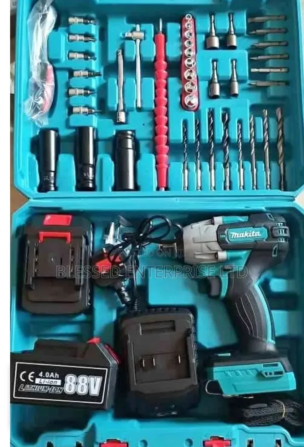 Makita 88V Cordless Impact Wrench - 1