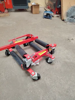 Heavy Duty Hydraulic Vehicle Positioning Dolly - Car Moving Skate