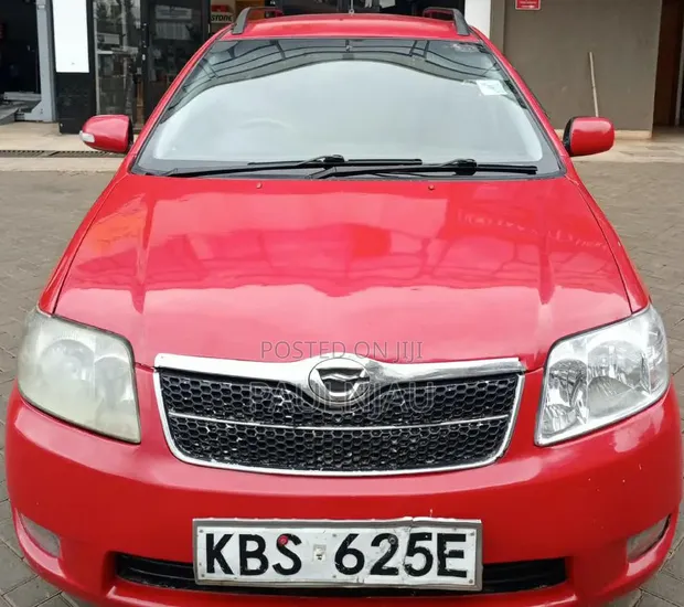 Toyota Corolla Fielder 2006 Red - 1