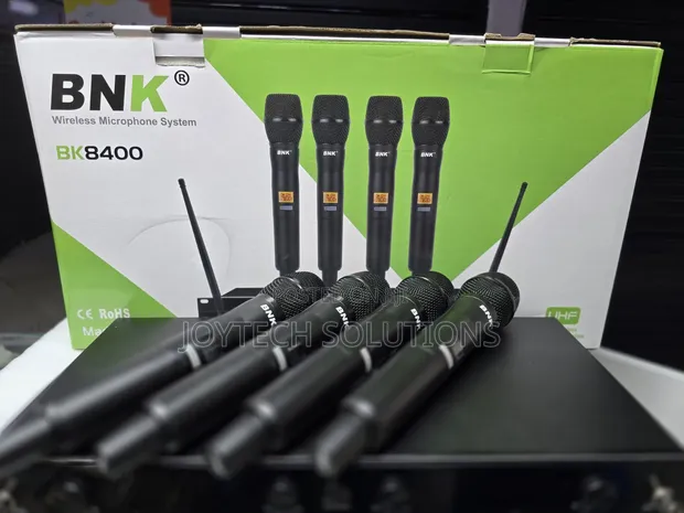 BNK BK8400 Professional 4-Mic Wireless System - 1