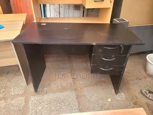 Black Computer Desk with Chair