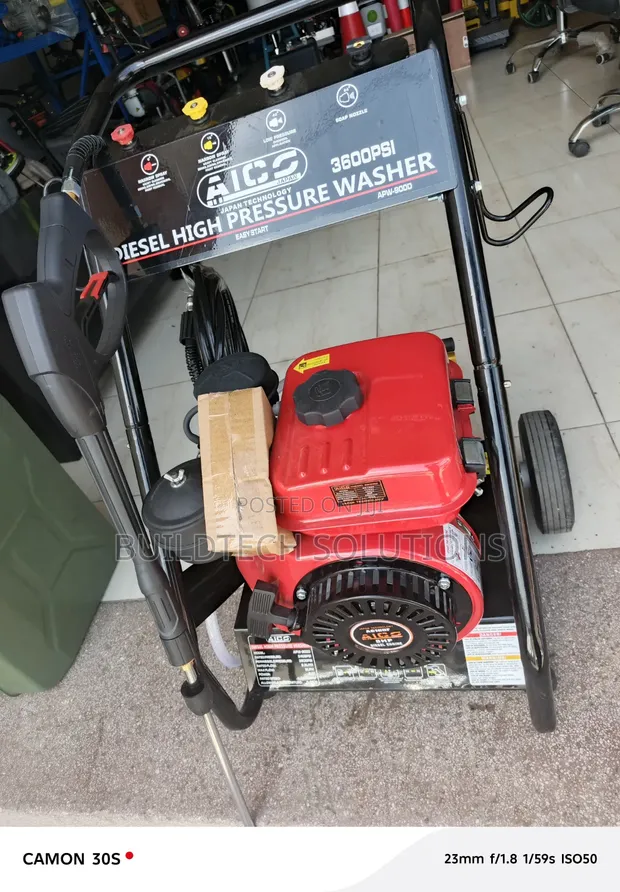Aico Diesel High Pressure Washer 3600 PSI - 1