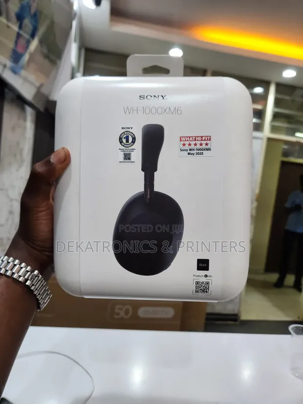 Sony WH-1000XM6 Noise Cancellation Headphones - 1