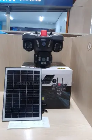 V380 Triple Lens Security Camera with Siren