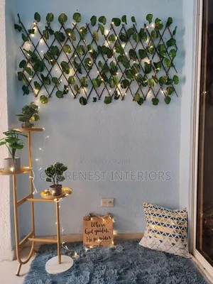 Expandable Artificial Privacy Fence - Green Leaf Wall Decoration
