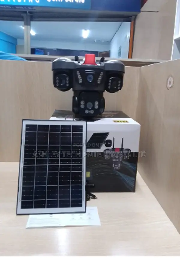 V380 Triple Camera WiFi Security System yenye Siren - 1