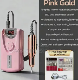 Professional Rechargeable Electric Nail Drill