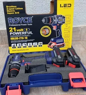 Royce 21V Brushless Drill Set