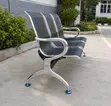 3-Seater Non-Padded Hospital Bench - 5